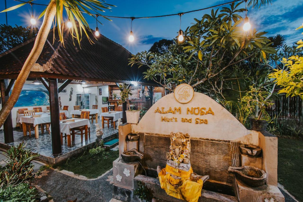Alam Nusa Bungalow Huts & Spa นูซาเลมโบงัน ภายนอก รูปภาพ